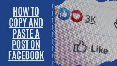 How to Copy And Paste A Post on Facebook