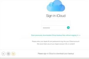 Recover from iCloud iphone messages