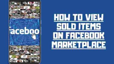 How to View Sold items on Facebook Marketplace