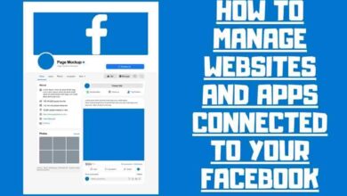 Manage Websites and Apps Connected to your Facebook